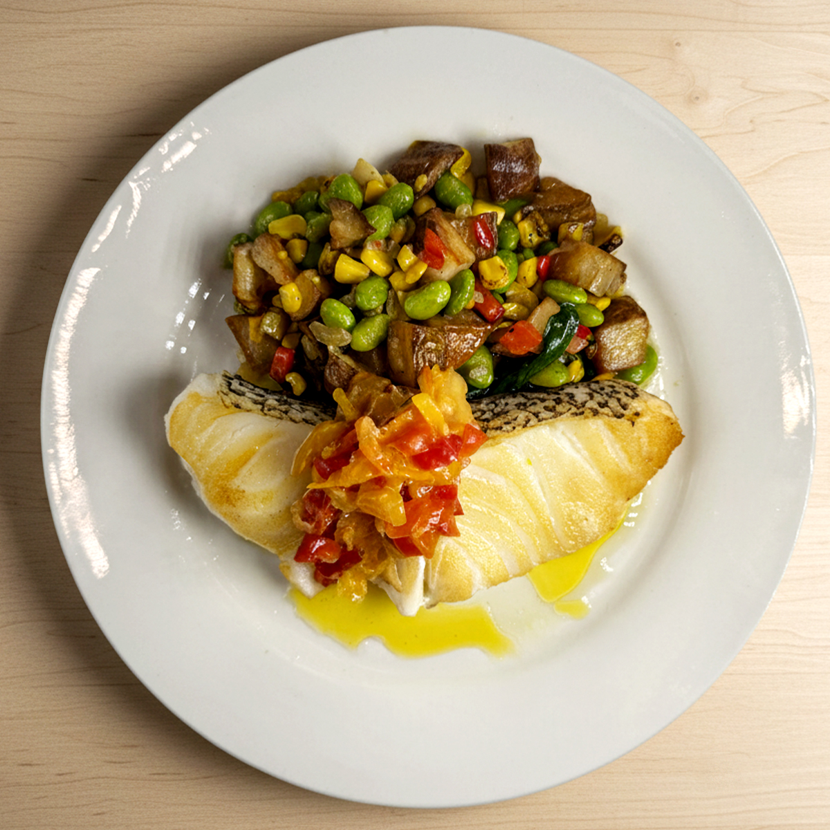 roasted chilean seabass